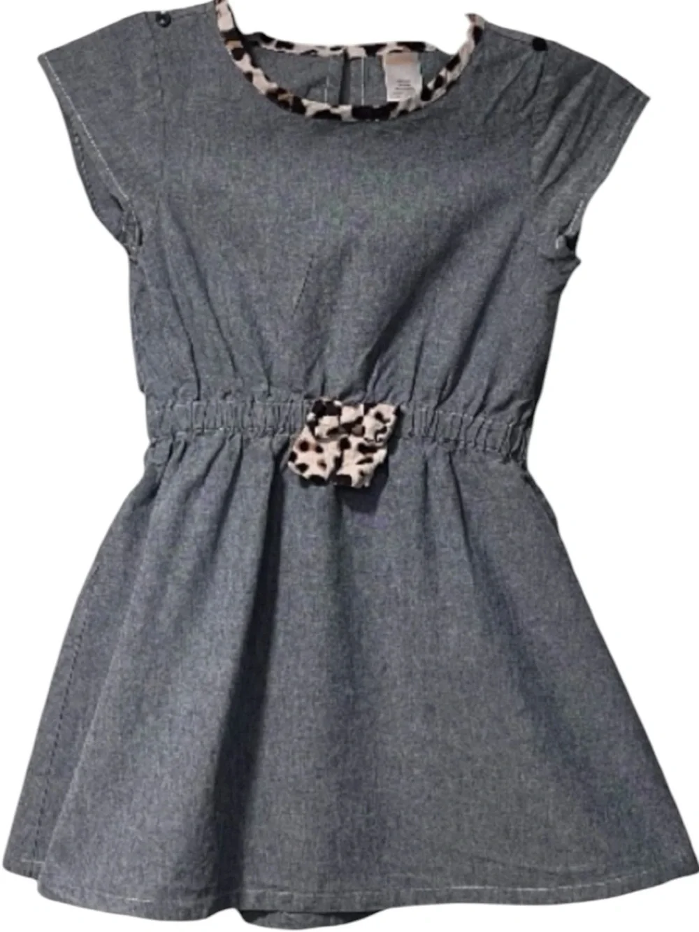Gymboree Girls Dress Cardigan Set Dress 7 Cardigan M 7/8 Leopard Fall